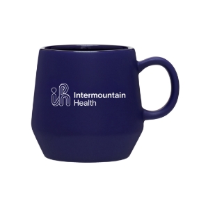 Verona 16oz Ceramic Mug Matte Cobalt Blue